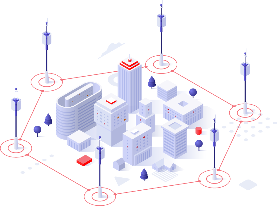 Illustration zum Projekt „Rettungsbürger/in und Smarter Rettungseinsatz“ – 5G-Technik zur Lebensrettung bei accellonet