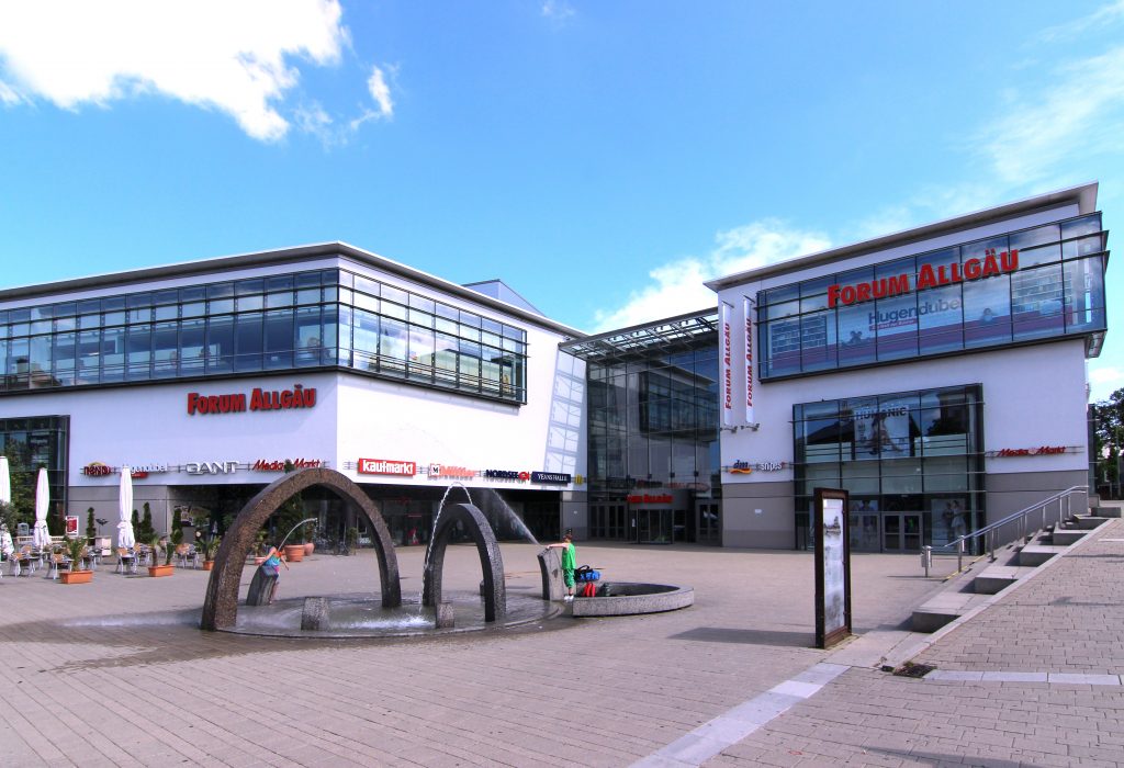 Vorderseite Allgäu Forum in Kempten